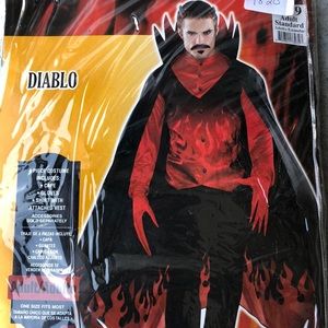 Diablo Adult Costume! New!